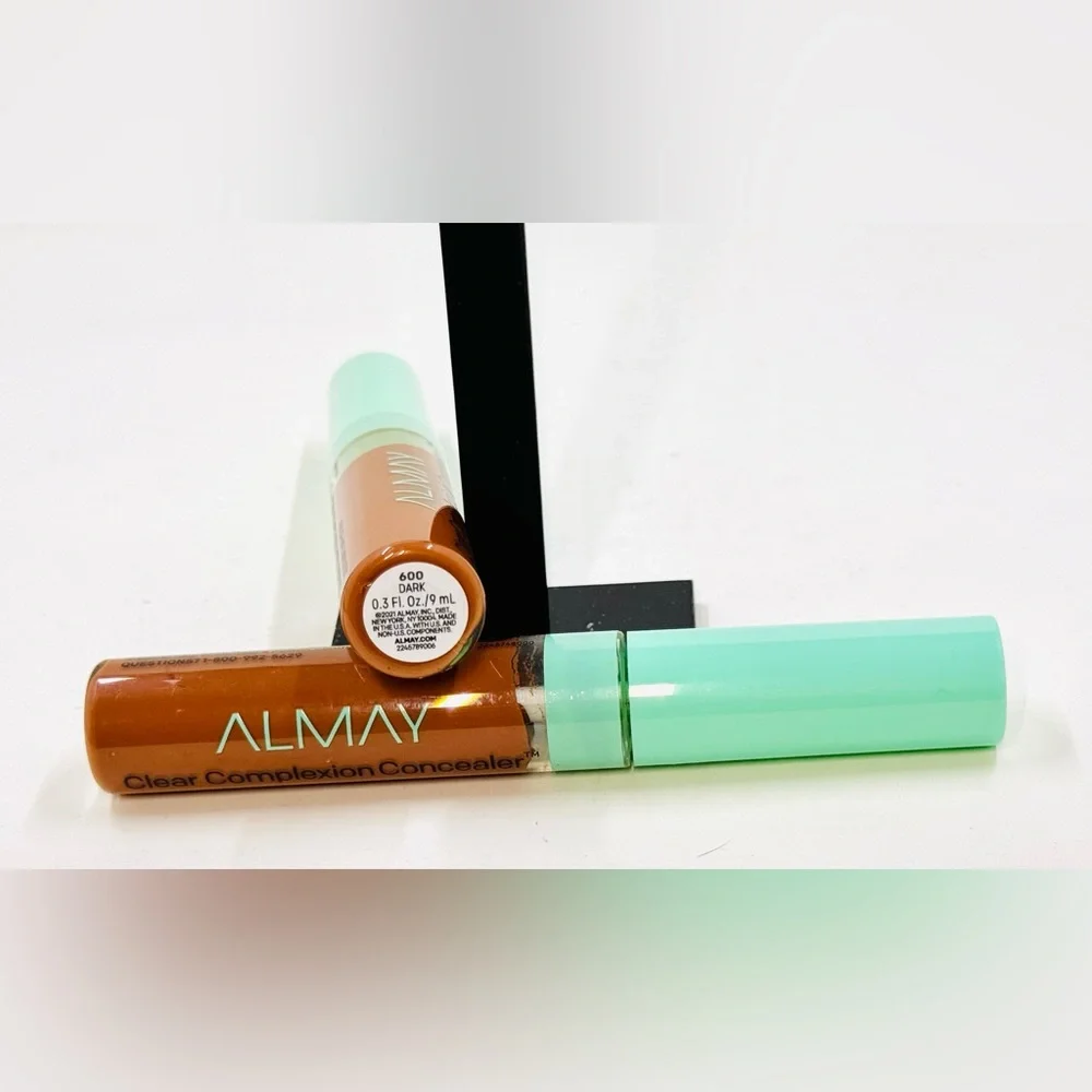 Almay Clear Complexion Concealer - Shade 600 Dark X 2 NEW